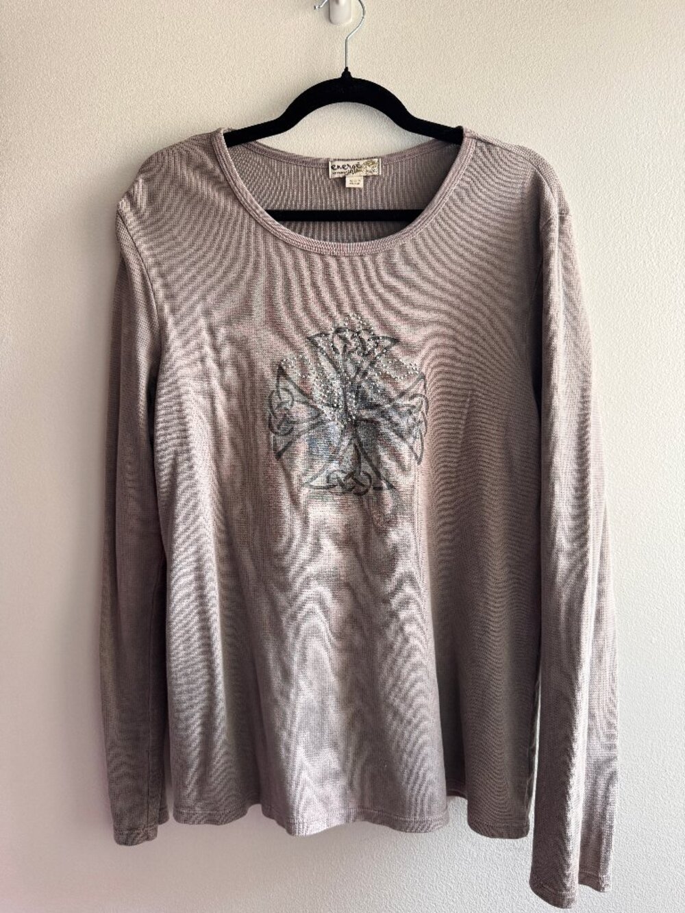 Y2K Celtic Knot Bikercore Long Sleeve Shirt